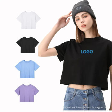 Camiseta de manga corta para mujeres Top Camisetas para mujeres